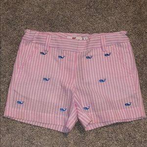 Vineyard vines girls seersucker shorts